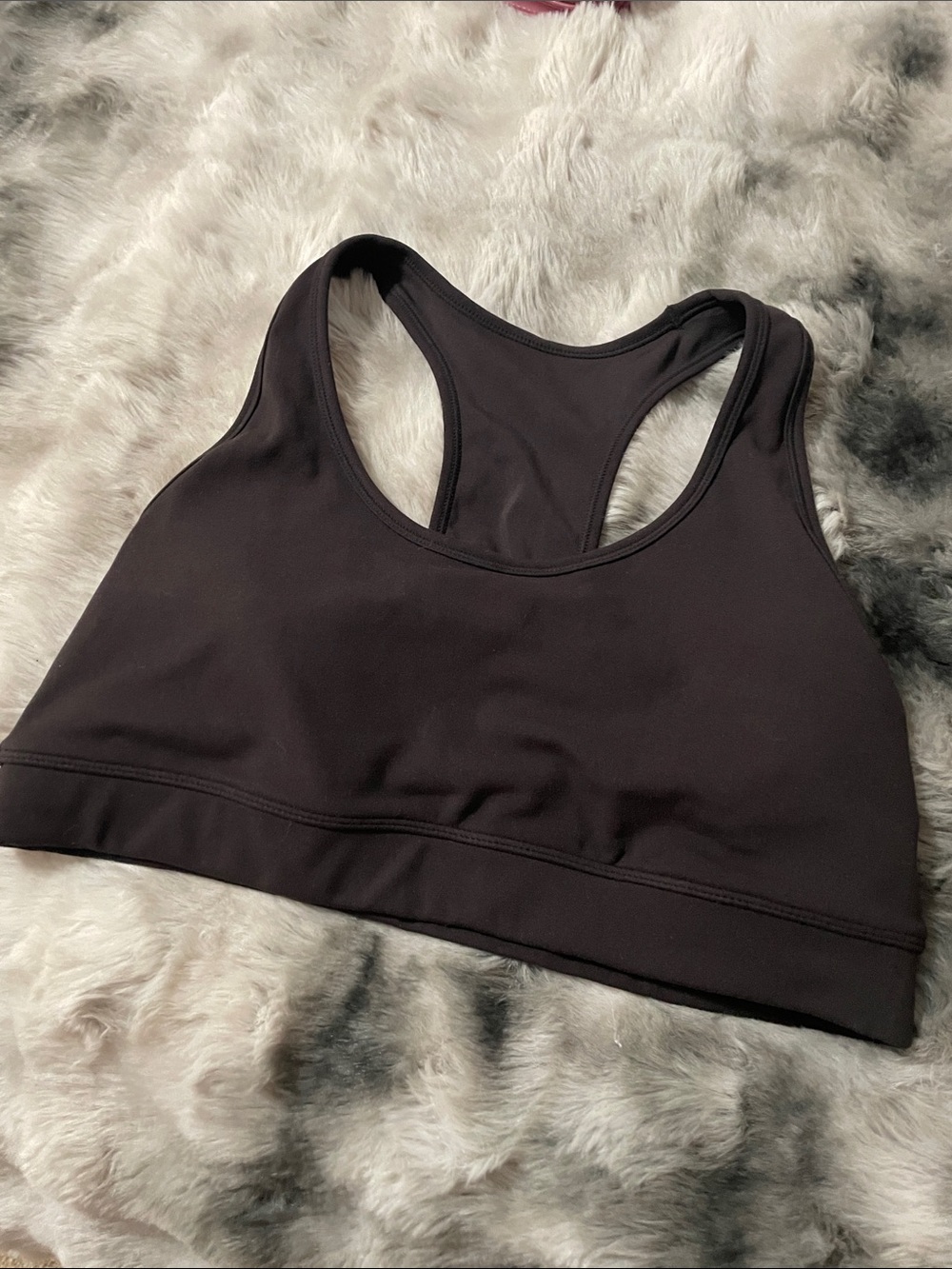 GAP Black Racerback Sports Bra